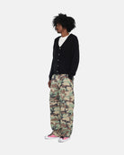 Stussy Brushed Cardigan, black — available at Norwood