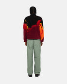 Stussy Sherpa Reversible Jacket, lava — available at Norwood