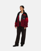 Stussy Sherpa Reversible Jacket, lava — available at Norwood