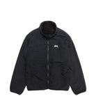 Stussy Sherpa Reversible Jacket, lava — available at Norwood