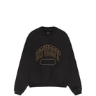 Stussy Varsity Oversized Crew, black