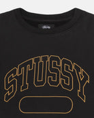 Stussy Varsity Oversized Crew, black — available at Norwood