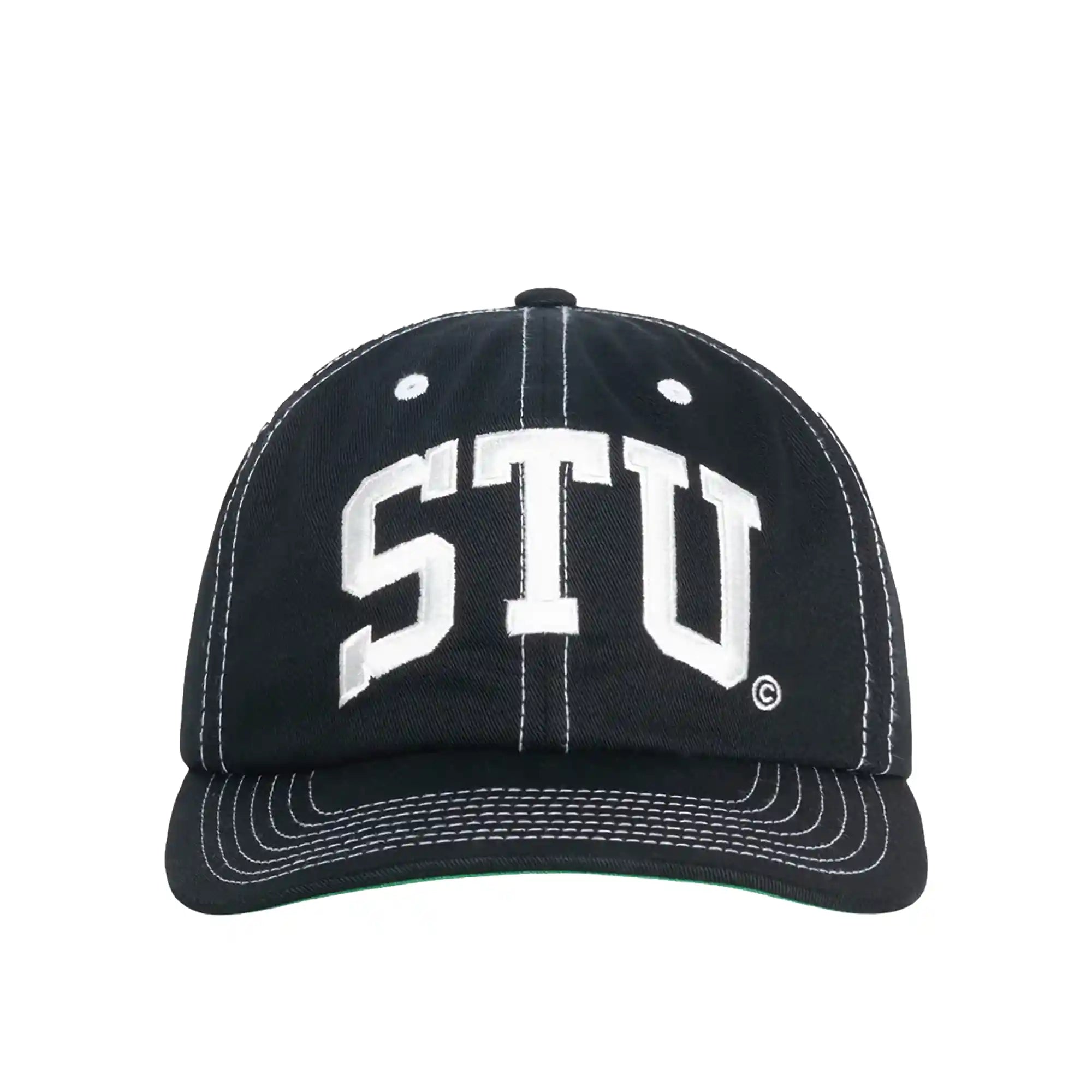 Stussy Stu Arch Strapback Cap, true black, 1311066-trbl – Norwood Stussy Stu Arch Strapback Cap, true black, 1311066-trbl – Norwood