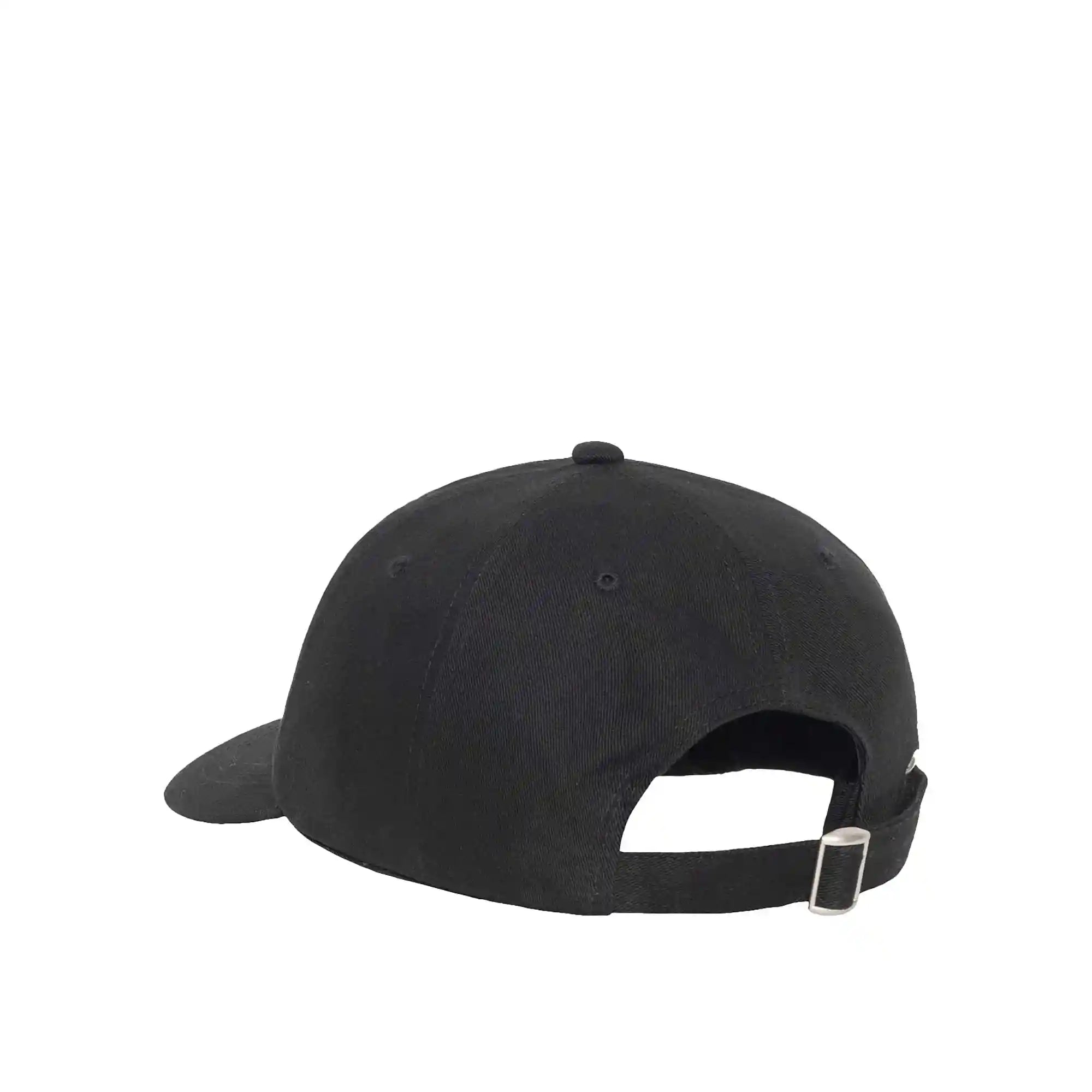 Stussy Basic Stock Low Pro Cap, black — available at Norwood