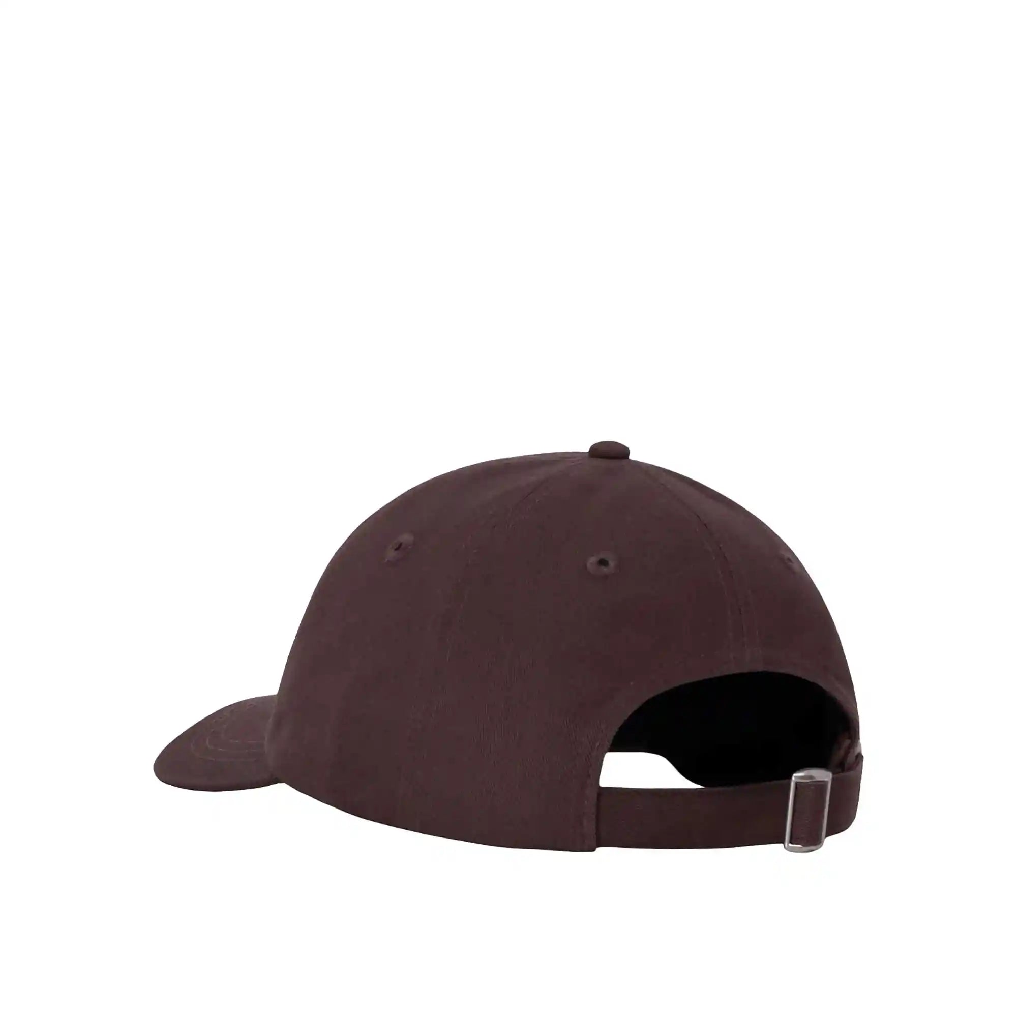 Stussy Basic Stock Low Pro Cap, chocolate — available at Norwood