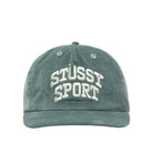 Stussy Sport Arch Cord Strapback Cap, dark teal — available at Norwood
