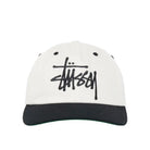 Stussy Big Basic Vintage Cap, bone — available at Norwood