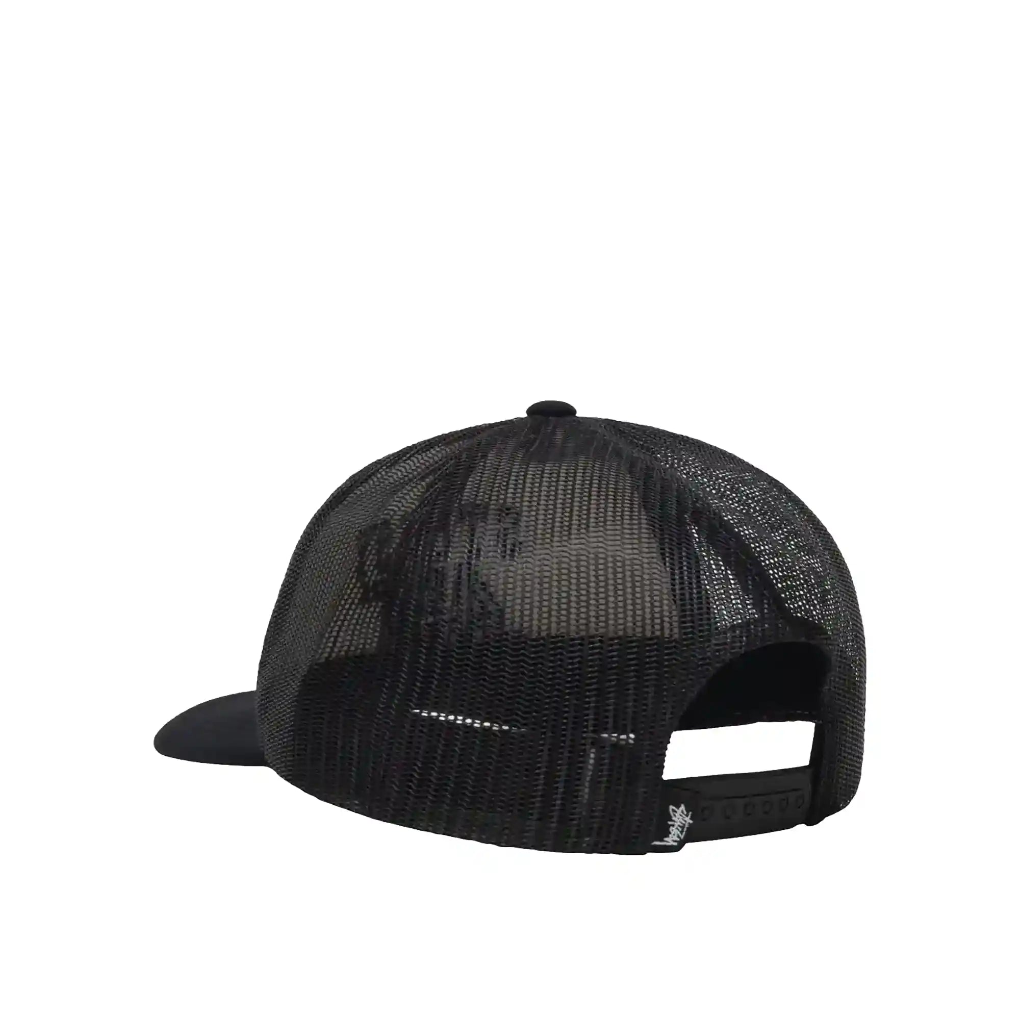 Stussy Big 4 Trucker Cap, black – Norwood Stussy Big 4 Trucker Cap, black – Norwood