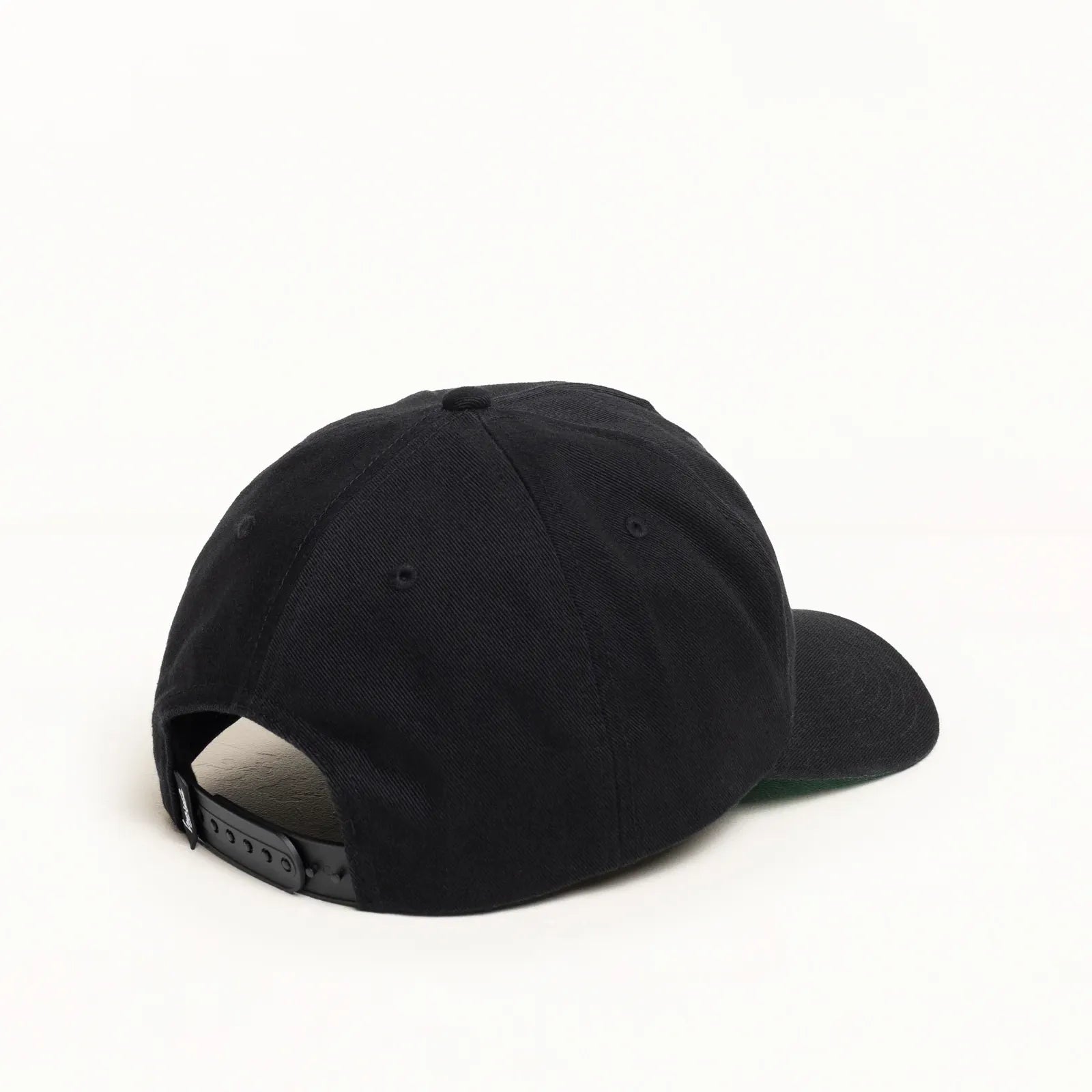 Stussy Lp Service Mesh Strapback Cap, black — available at Norwood