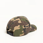Stussy Big Stock Mid Depth Cap, woodland camo — available at Norwood