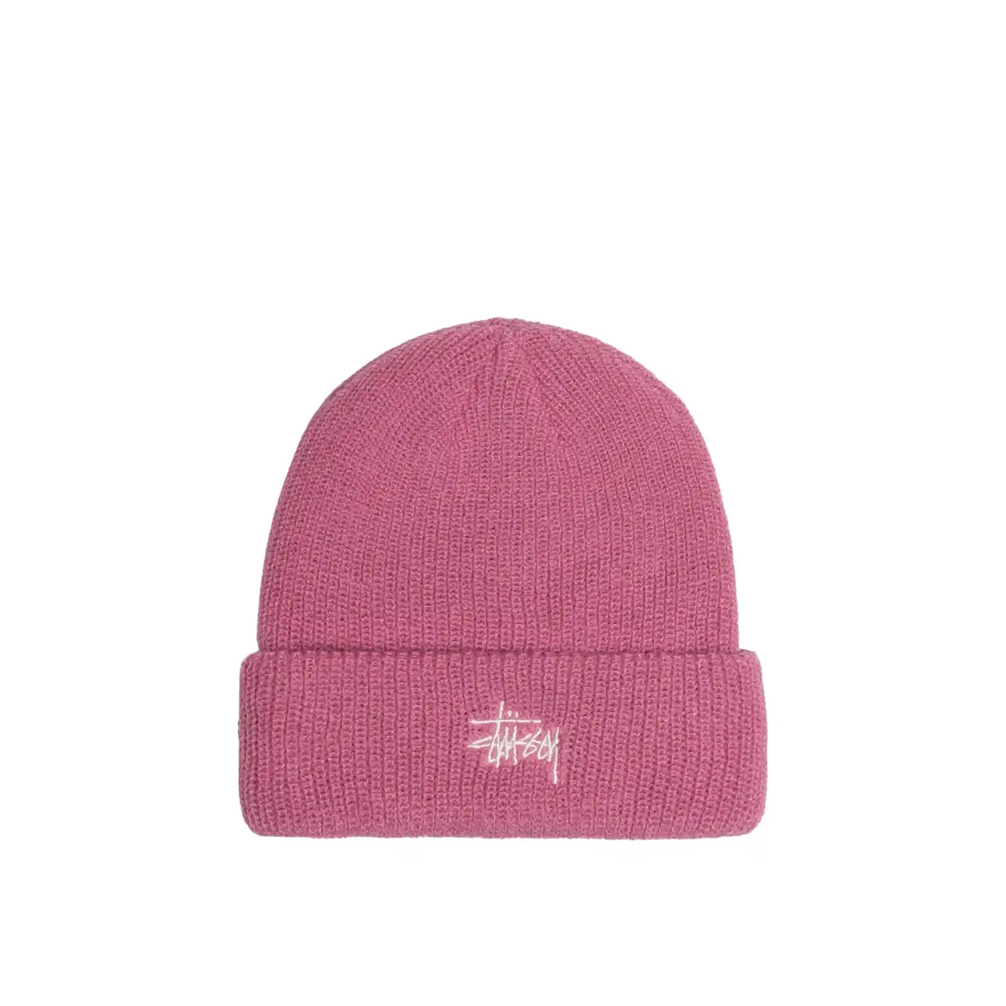 Stussy Basic Cuff Beanie, dusty pink