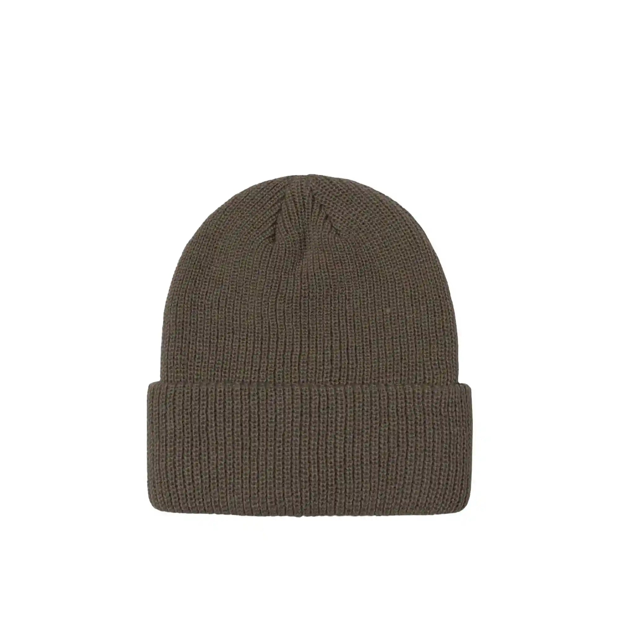 Stussy Basic Cuff Beanie, stone — available at Norwood