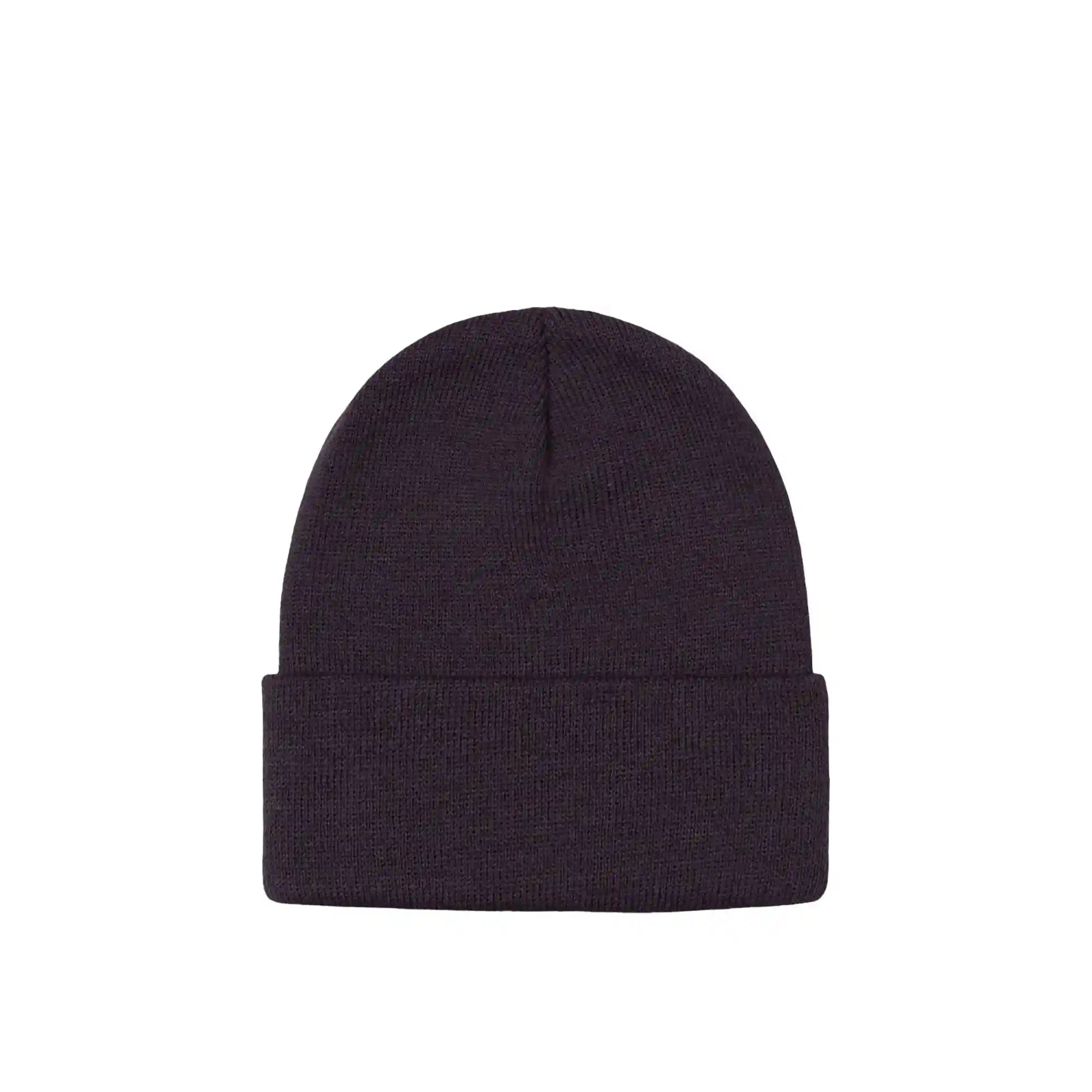 Stussy Stock Cuff Beanie, eggplant — available at Norwood