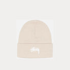 Stussy Stock Cuff Beanie, stone