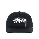 Stussy Big Stock Cap, black — available at Norwood