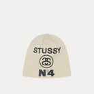 Stussy Skullcap Number 4, bone
