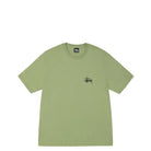 Stussy Basic Stussy Tee, moss — available at Norwood
