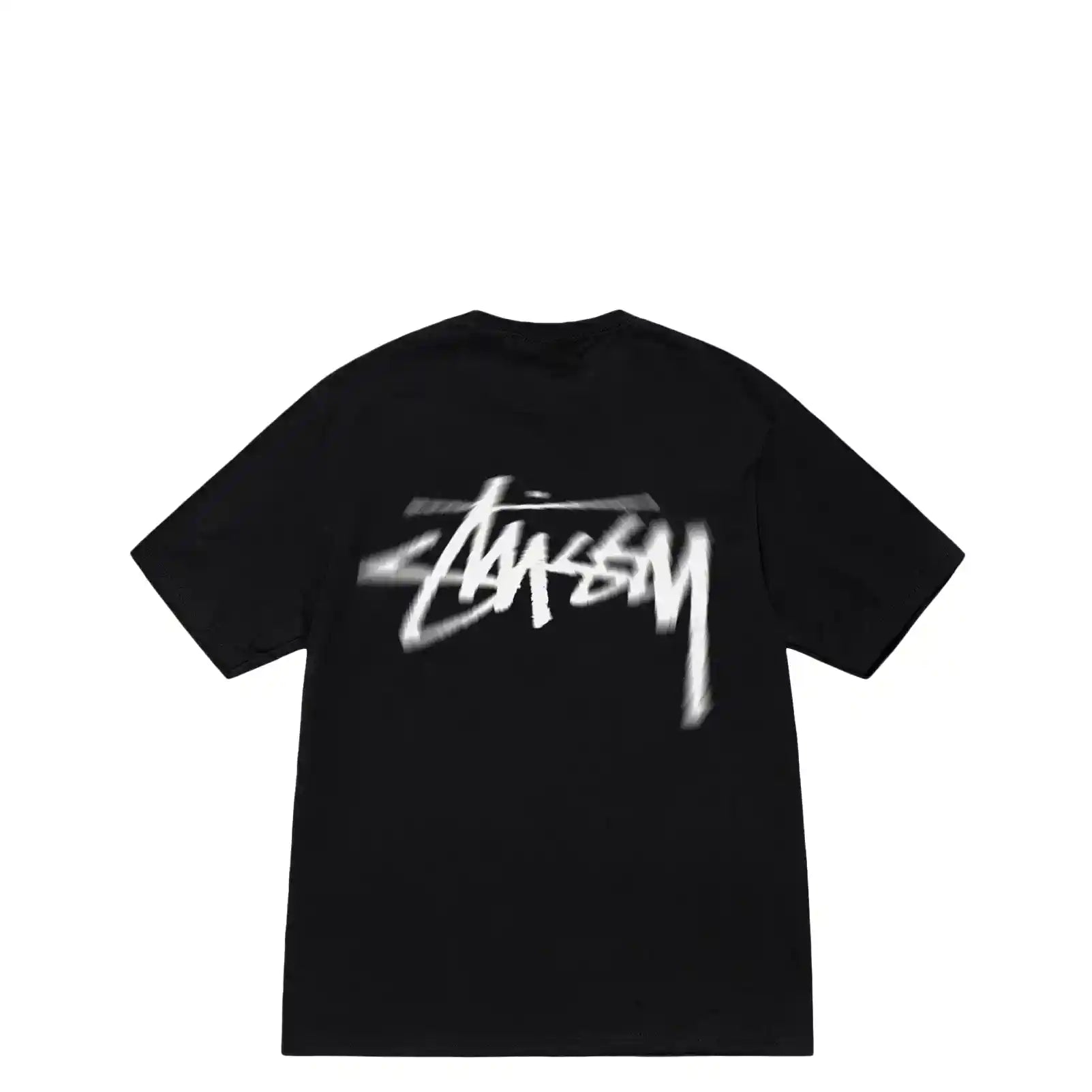 Stussy Dizzy Stock Tee, black — available at Norwood