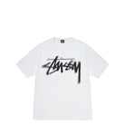 Stussy Dizzy Stock Tee, white
