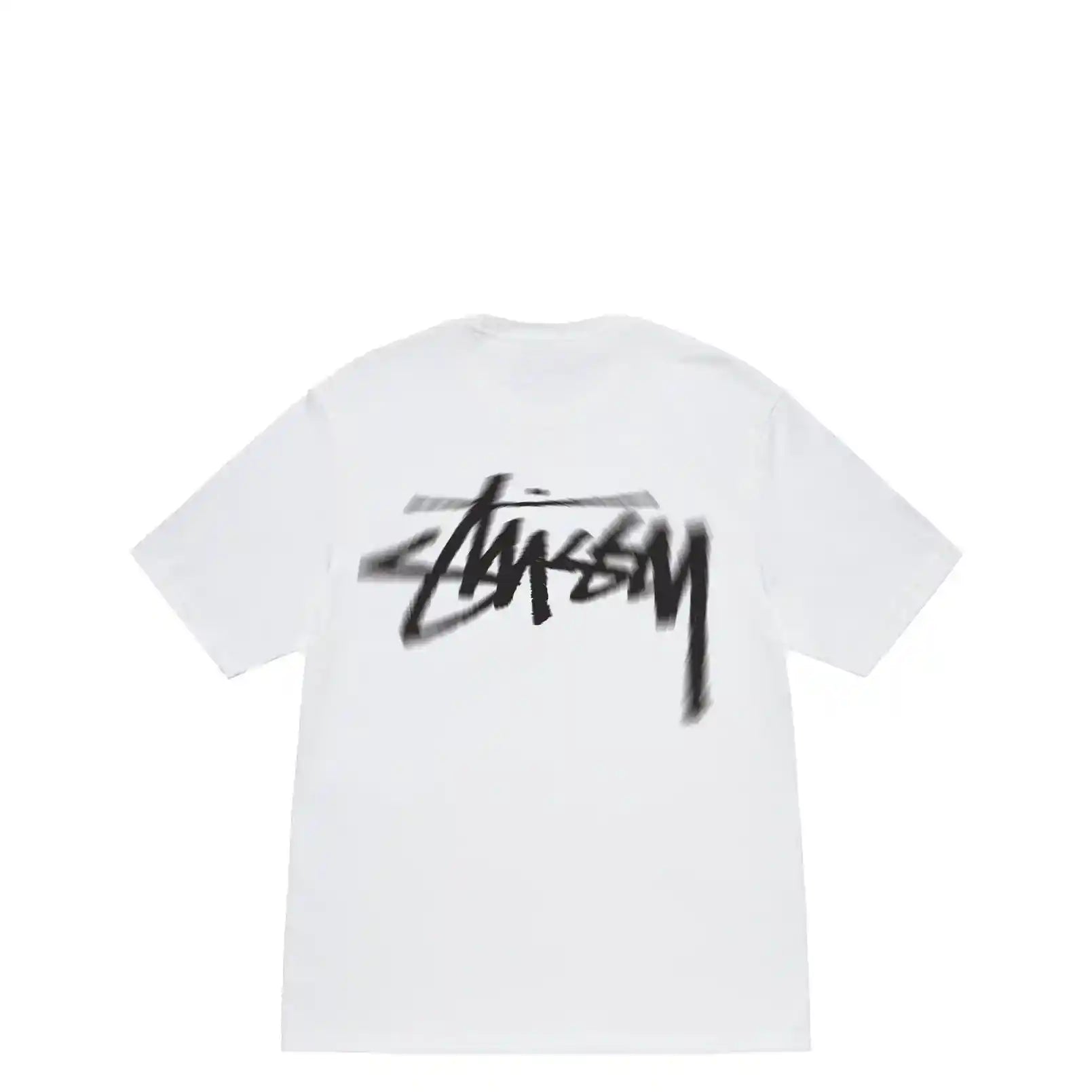 Stussy Dizzy Stock Tee, white — available at Norwood
