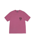 Stussy Tough Gear Tee, berry — available at Norwood