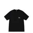 Stussy Basic Stussy Tee, black — available at Norwood