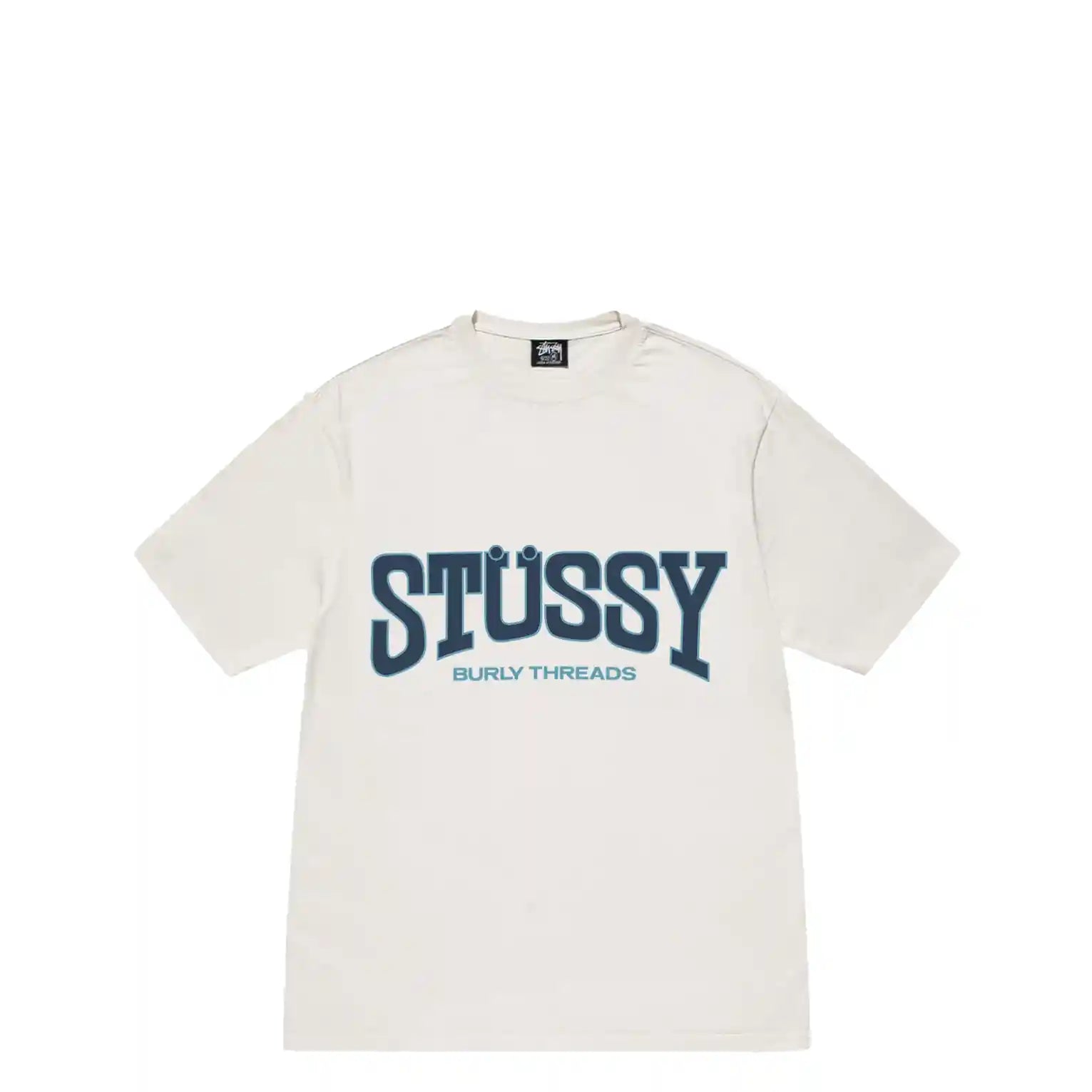 Stussy Burly Threads Pigment Dyed Tee, natural