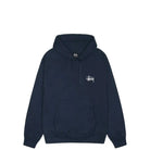 Stussy Basic Stussy Hood, navy — available at Norwood