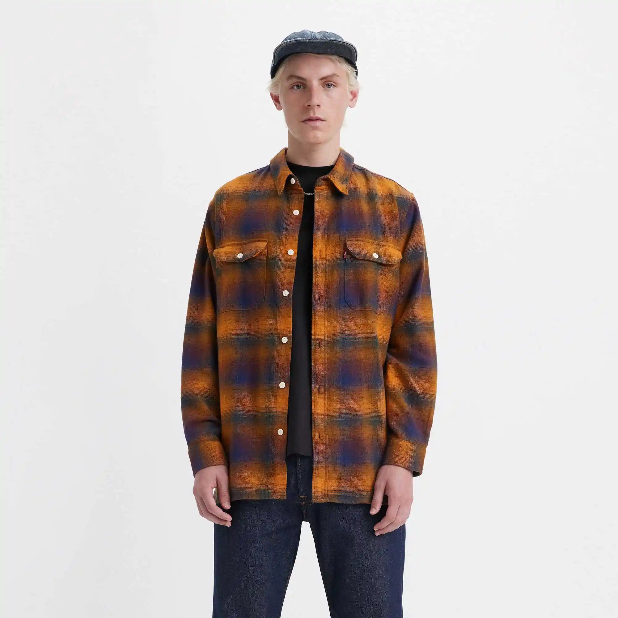 Levi s Jackson Worker jonty plaid desert Sun jonty plaid desert Sun XL