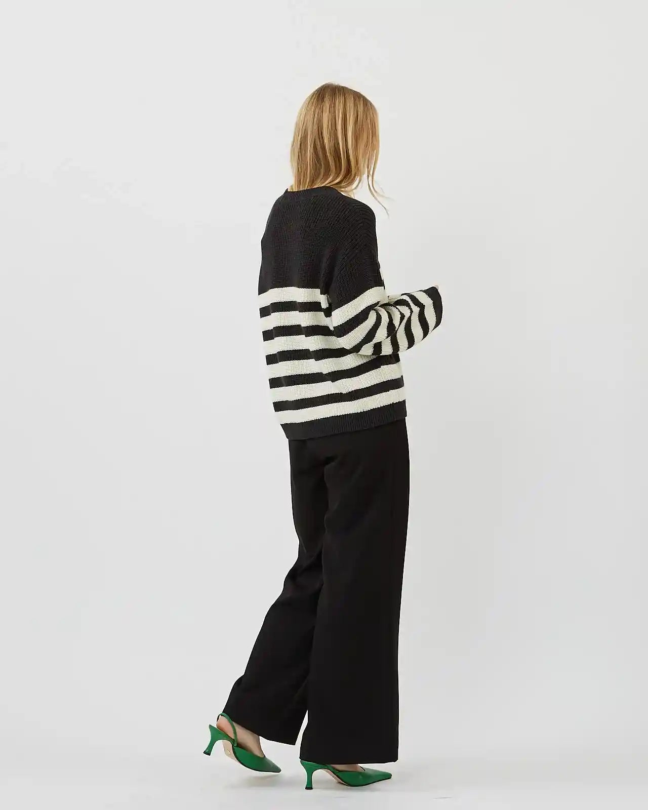 Minimum Womens Brinny Jumper, black — available at Norwood