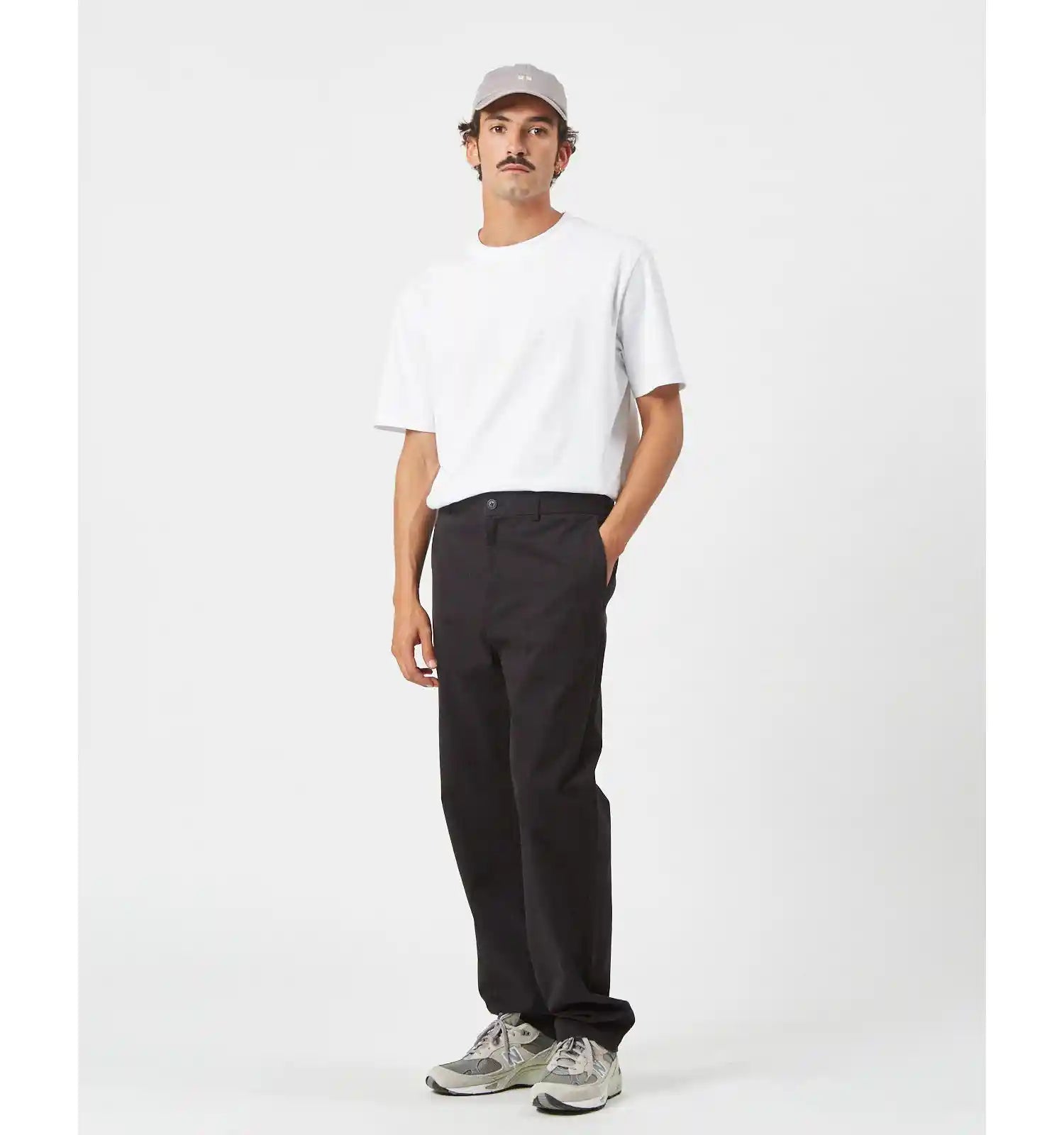 Minimum Jalte Casual Pant, black — available at Norwood