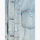 Levi's Type I Trucker, sophomore light wash — available at Norwood