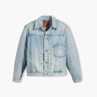 Levi's Type I Trucker, sophomore light wash — available at Norwood