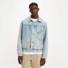 Levi's Type I Trucker, sophomore light wash — available at Norwood