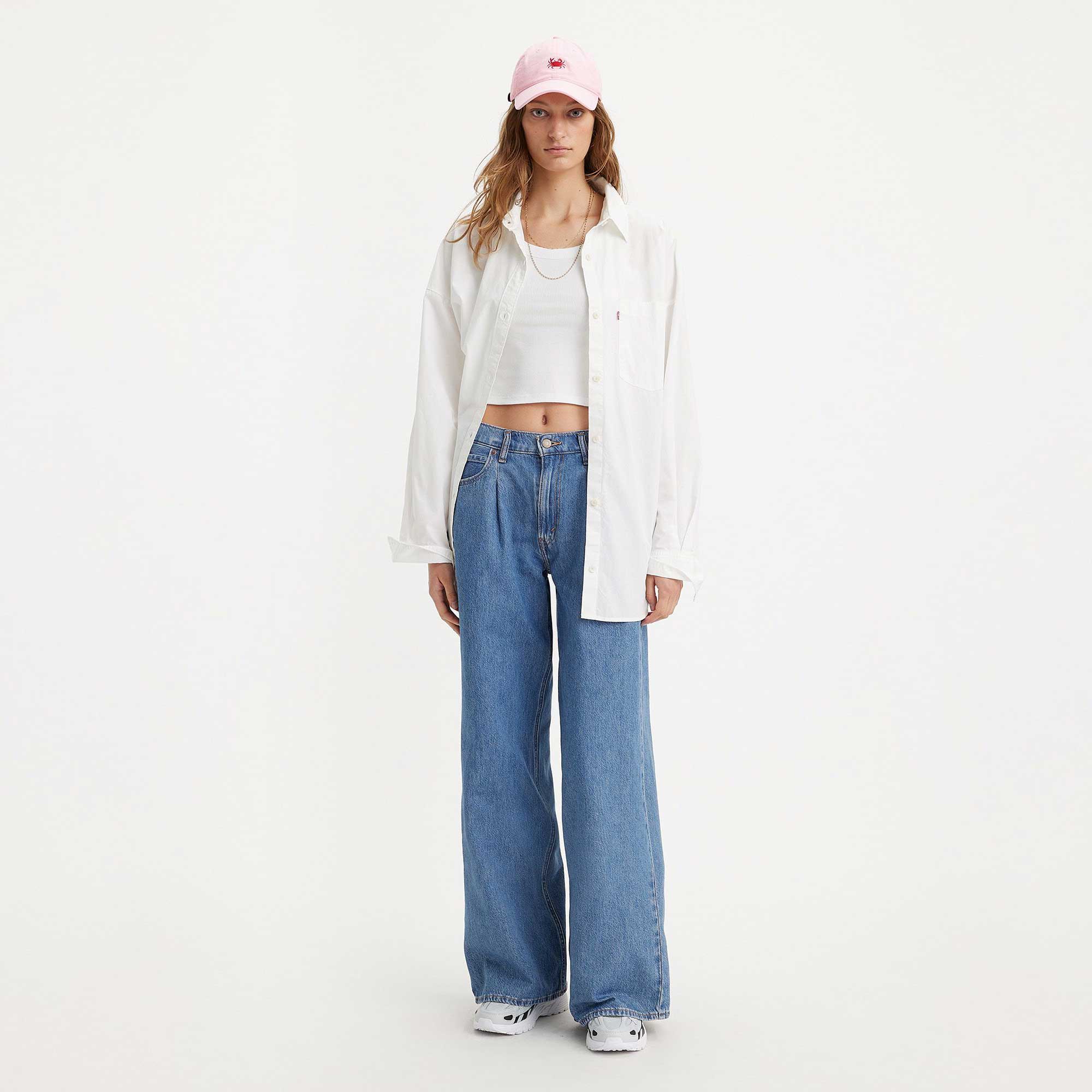 Levi's Womens Baggy Dad Wide Leg, cause and effect