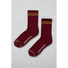 Le Bon Shoppe Boyfriend Socks, cardinal — available at Norwood