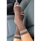 Le Bon Shoppe Boyfriend Socks, wood — available at Norwood