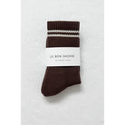 Le Bon Shoppe Boyfriend Socks, wood — available at Norwood