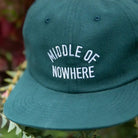 The Quiet Life Middle Of Nowhere Polo Hat, hunter green — available at Norwood