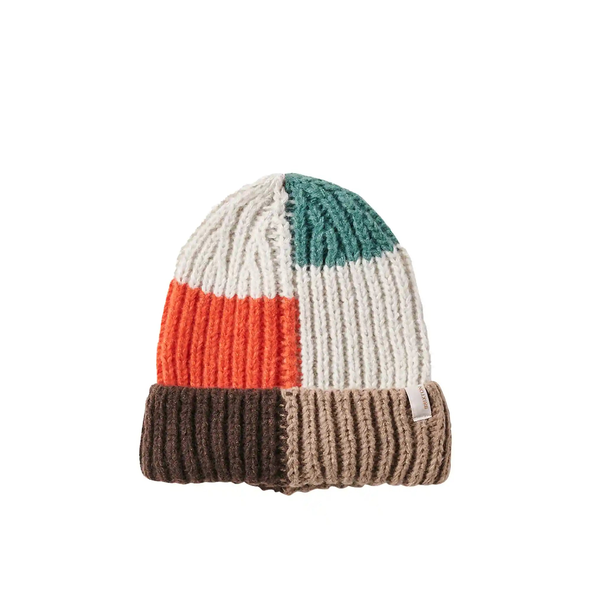 Brixton Fiona Crochet Beanie, beige multi