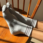 Le Bon Shoppe Girlfriend Socks, ice water — available at Norwood
