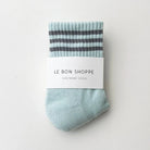 Le Bon Shoppe Girlfriend Socks, ice water — available at Norwood