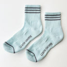 Le Bon Shoppe Girlfriend Socks, ice water — available at Norwood