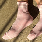 Le Bon Shoppe Girlfriend Socks, peony — available at Norwood