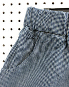 CUB Alia Shorts, navy pin check — available at Norwood