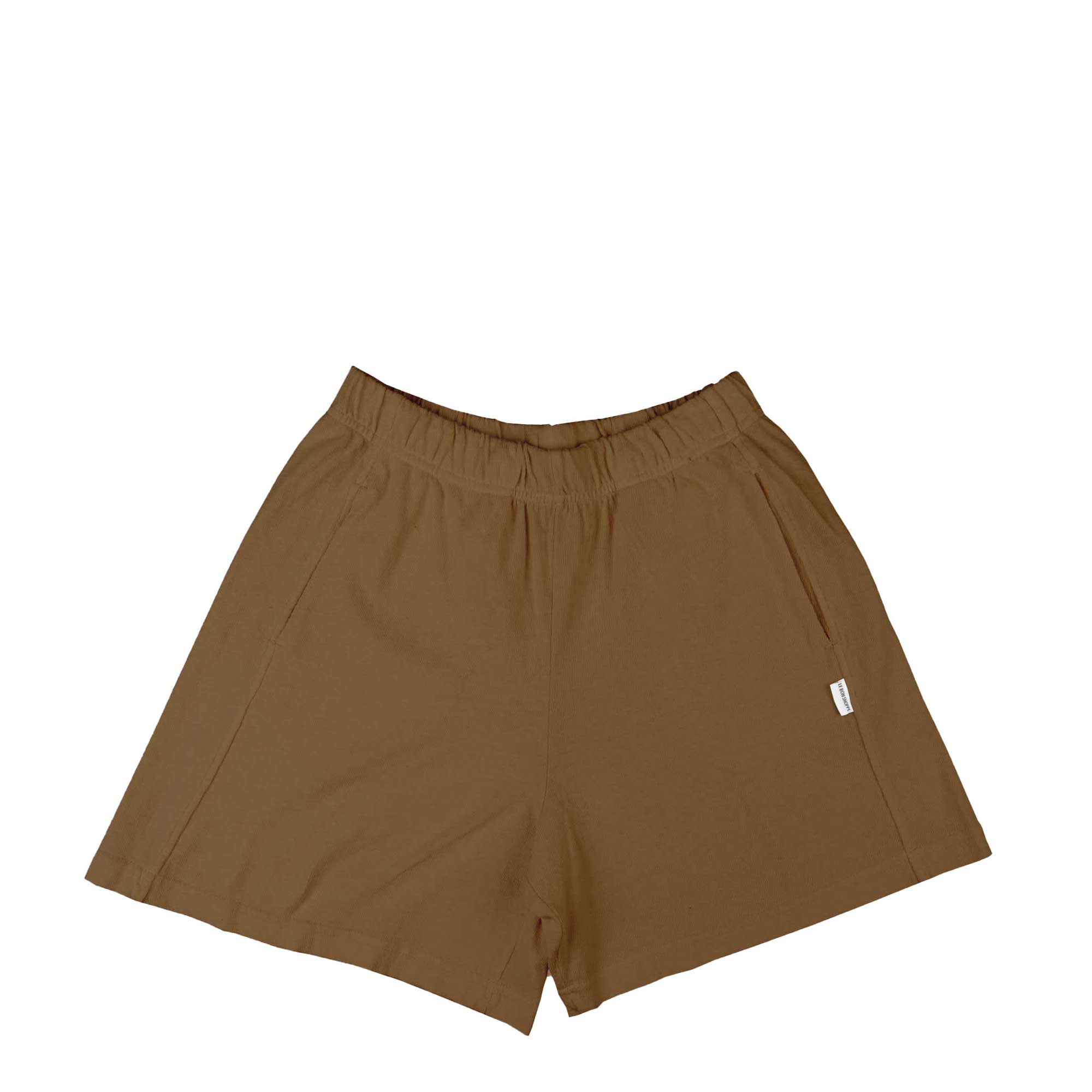 Le Bon Shoppe Womens Flared Basketball Shorts, tobacco – Norwood