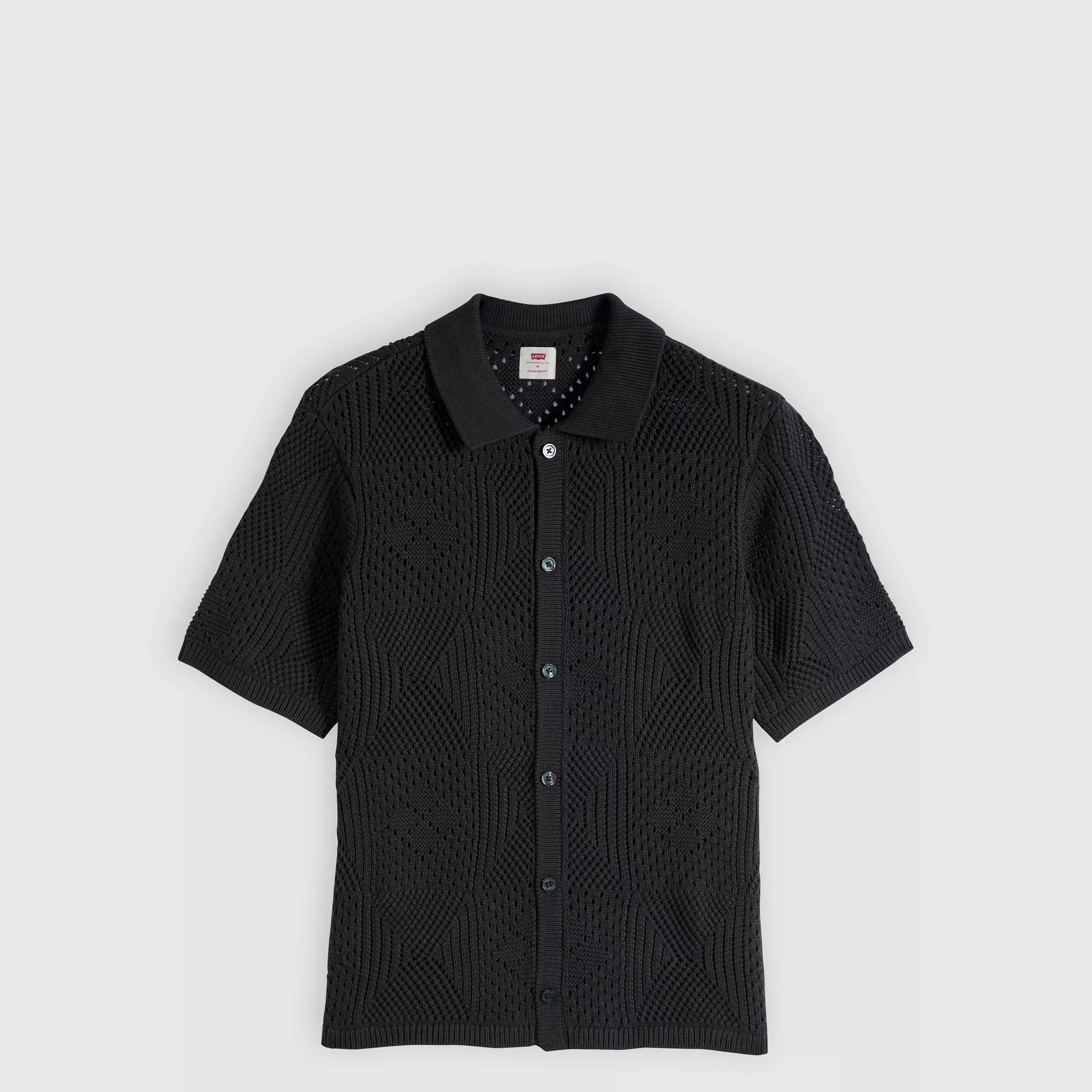Levi's Sweater Camp Shirt, dark phantom — available at Norwood