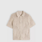 Levi's Sweater Camp Shirt, pumice stone — available at Norwood