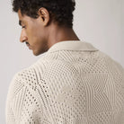 Levi's Sweater Camp Shirt, pumice stone — available at Norwood