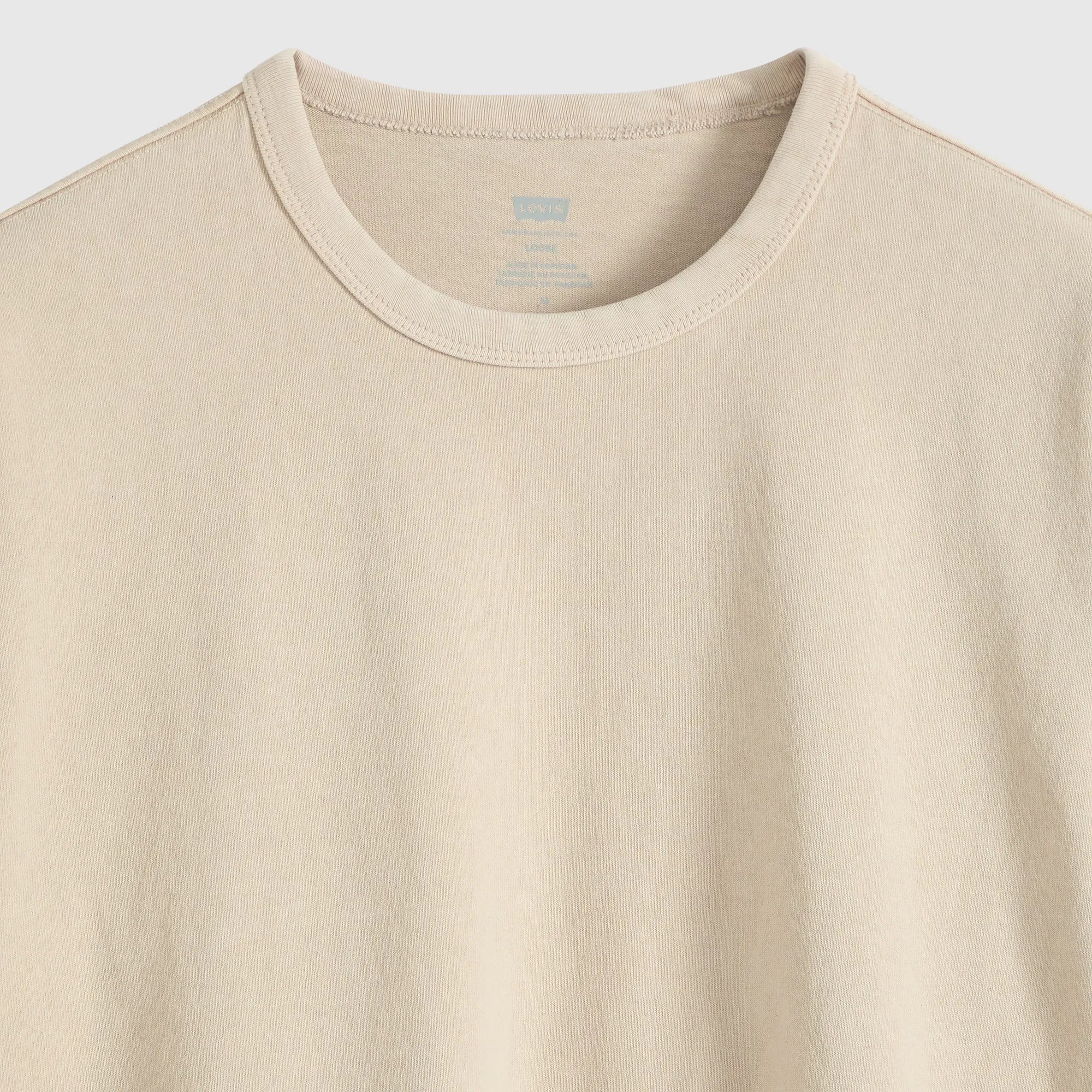 Levi's Heavyweight Loose Tee, garment dye pumice — available at Norwood